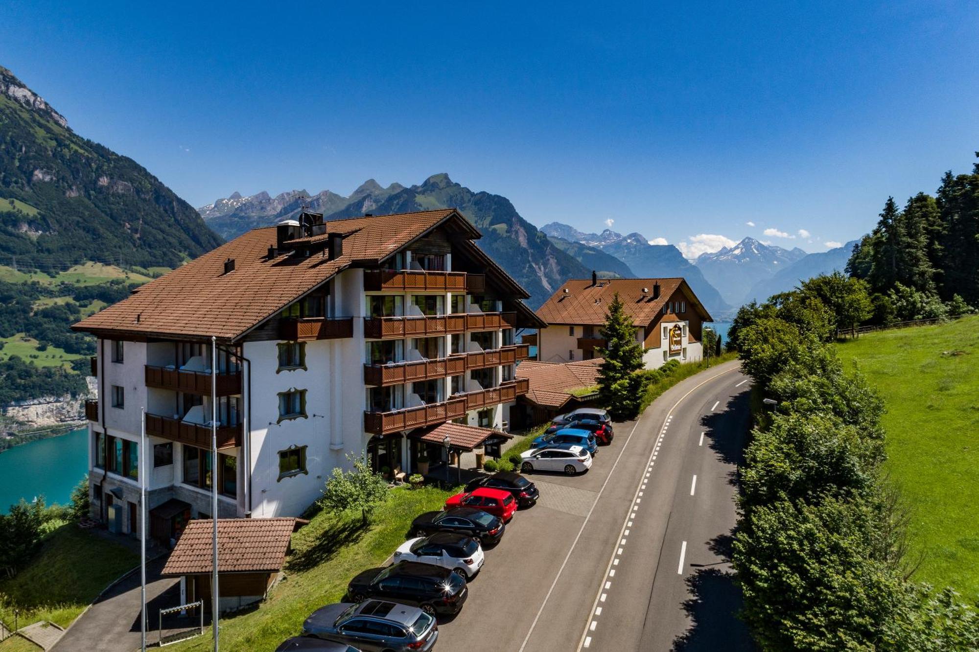 Ferienwohnungen Hotel Bellevue Зелисберг Экстерьер фото